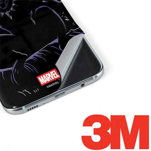 Marvel Black Panther Night Time Watch Galaxy S8 Plus Skin